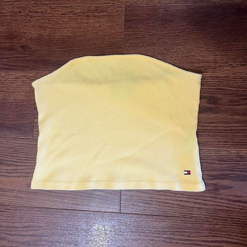 Tommy-hilfiger Women's Yellow Crop-top